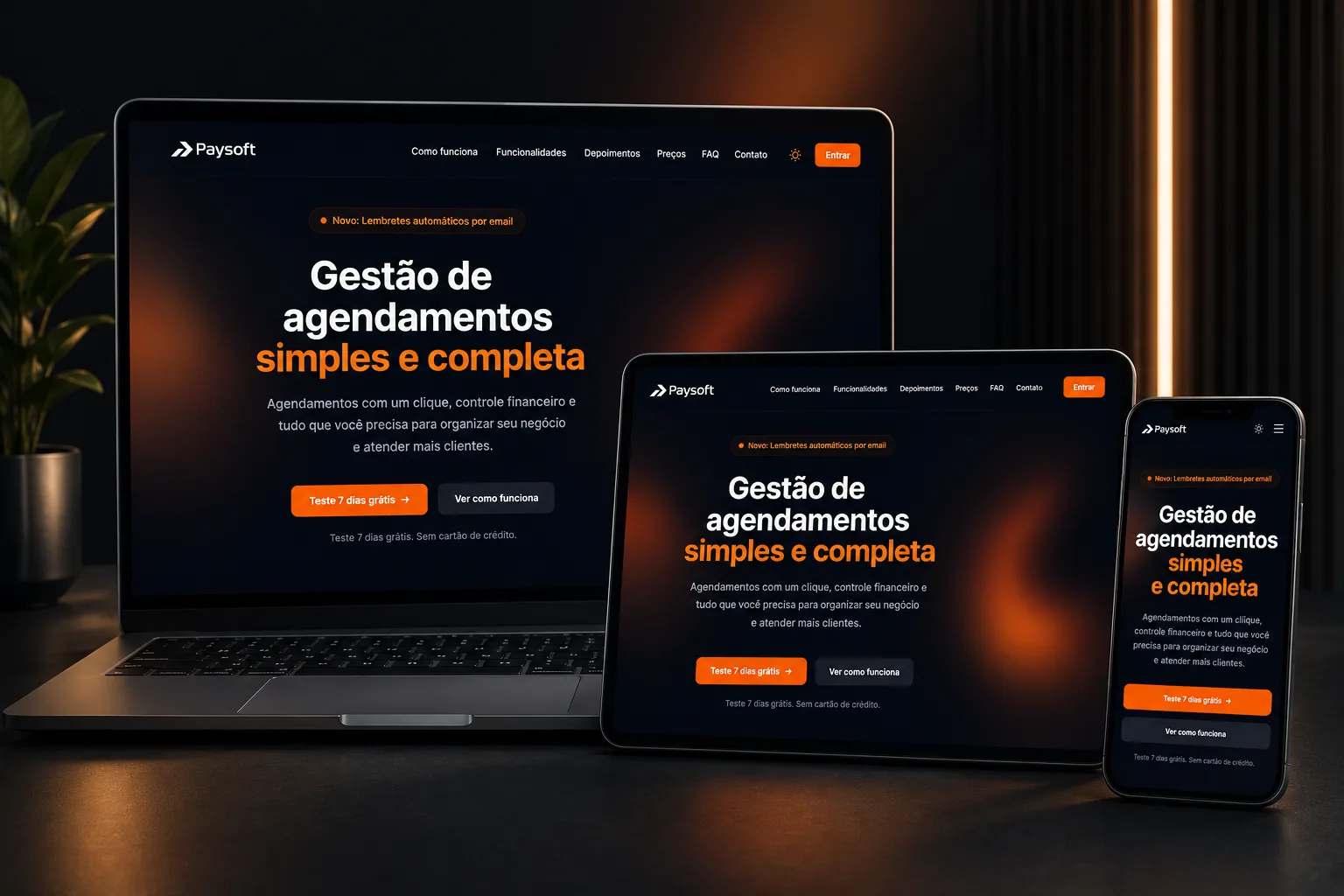 Projeto Vork — landing page